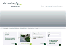 Tablet Screenshot of debrabander.nl